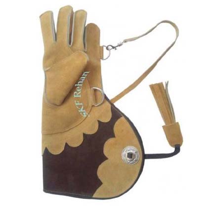 Falconry Leather Gloves.